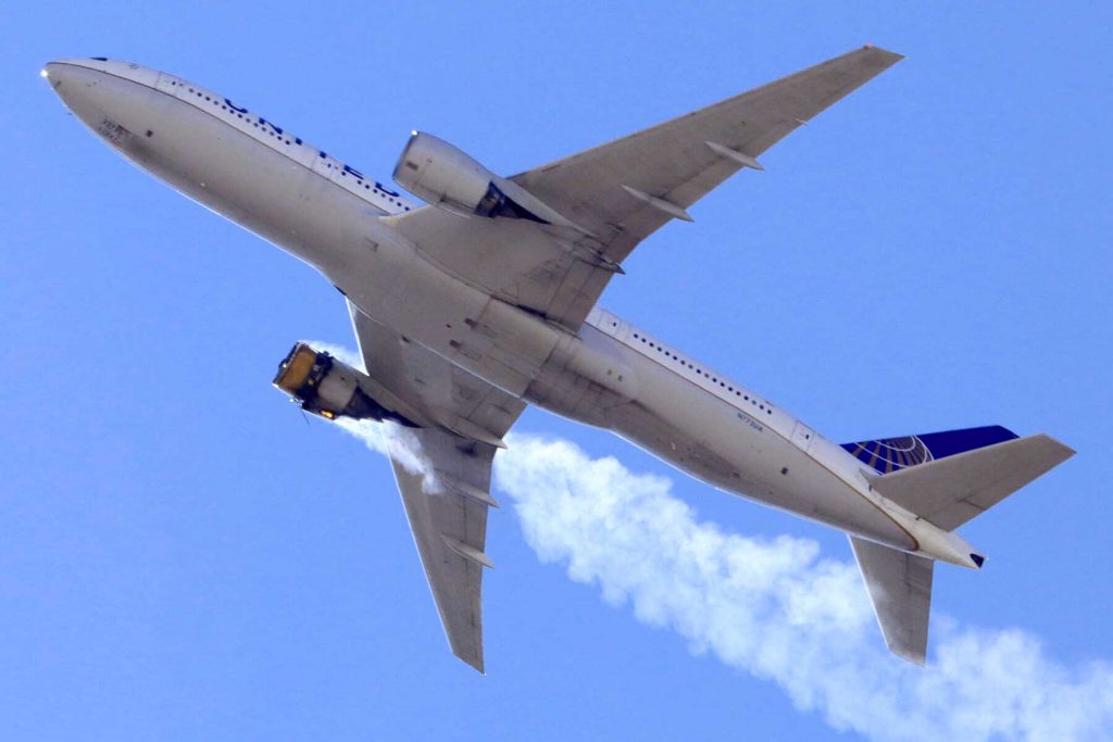 United Airlines Jet Crash