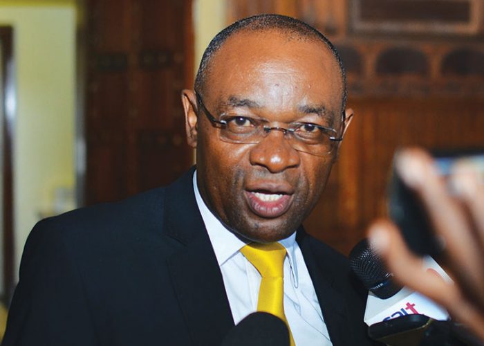 The Minister of Local Government Raphael Magyezi