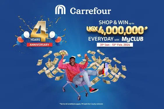 Carrefour Uganda Celebrates Fourth Anniversary