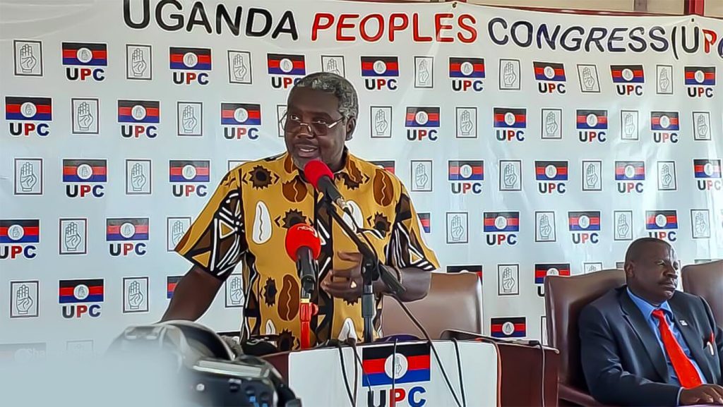 The President of the Uganda People’s Congress