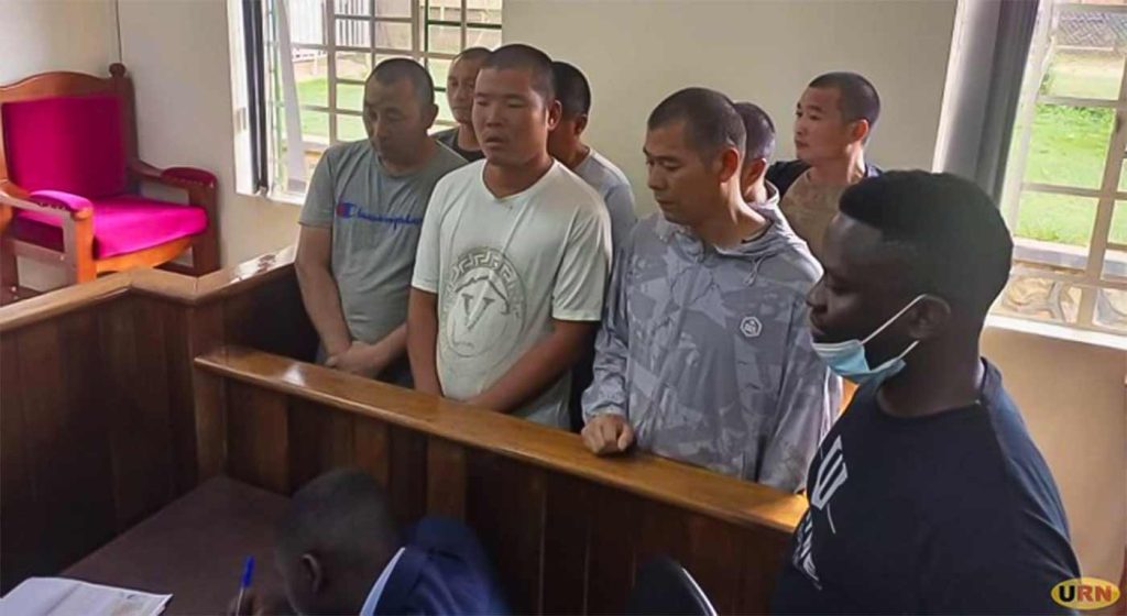 Seven Chinese Nationals Fined 217 Million Shillings