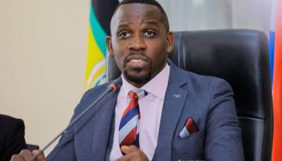 The Leader of Opposition Joel Ssenyonyi