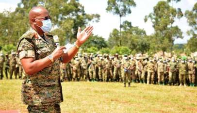 500 UPDF Soldiers Flagged Off for Somalia Mission