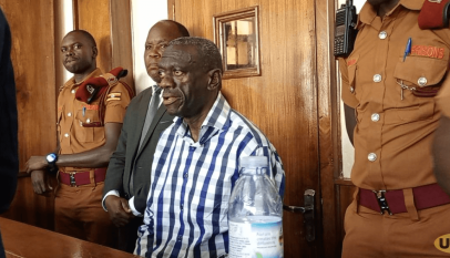 Frail Looking Besigye Appears Before Buganda Road Court