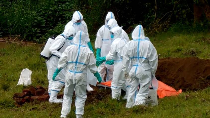 ebola burial