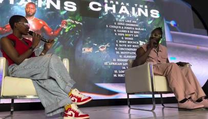 Adesope Graces Bebe Cool’s Album Listening Party