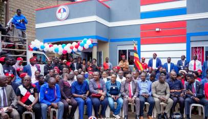Kyagulanyi Commissions NUP Eastern Regional Offices in Iganga