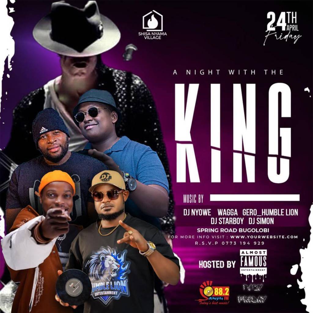 Moonwalking into Bugolobi: A Night With The King
