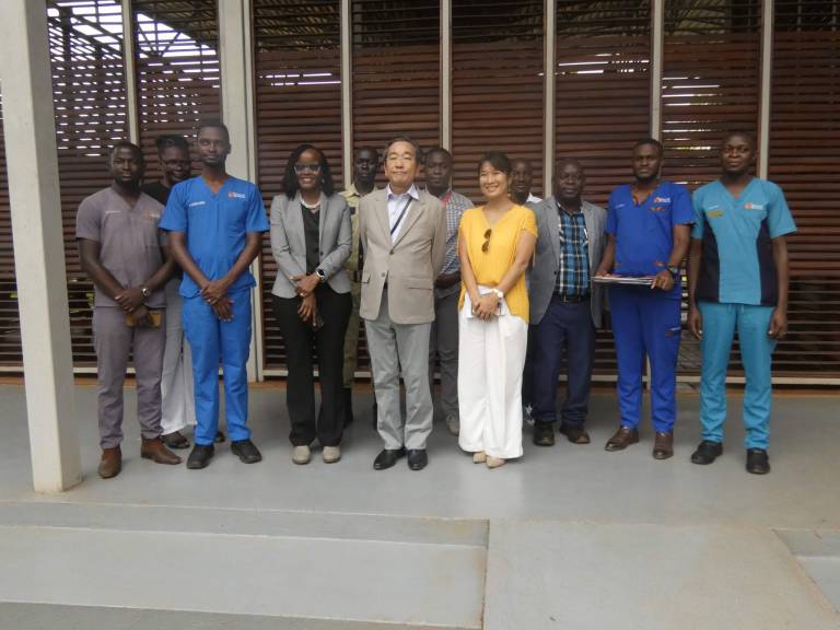 Japanese Ambassador Praises Solar-Powered Kyabirwa Surgical Center (3)