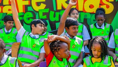 ITMS Takes Road Safety Drive to Aga Khan Primary School