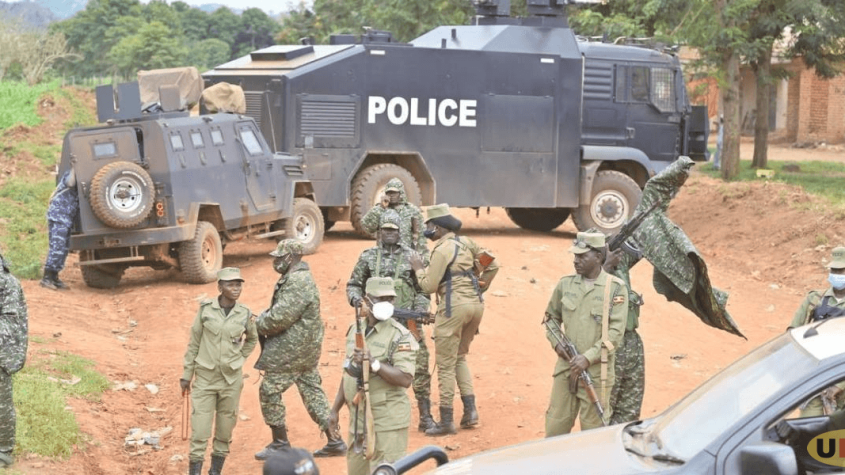 Heavy Security Deployment in Nakawa Ahead of Kyagulanyi's Rally