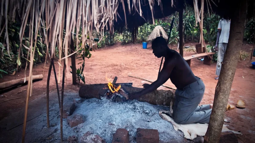 Bodies and Skulls Exhumed in Kamengo Shrine