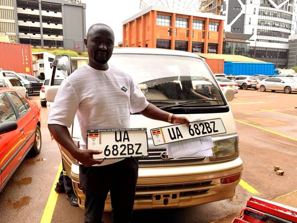 Uganda Police, Ministry of Works Recover Stolen Number Plates in Four Days