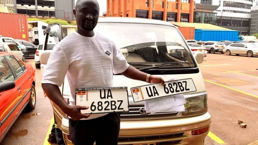 Uganda Police, Ministry of Works Recover Stolen Number Plates in Four Days