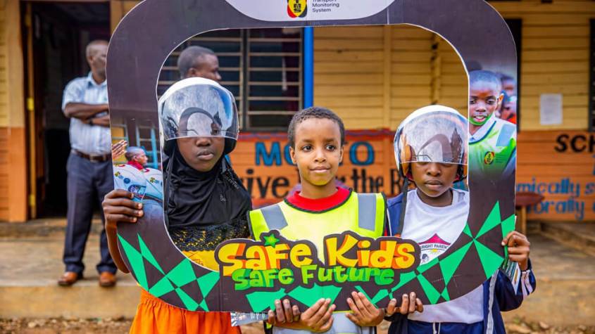 Over 1,400 Pupils in Mbale Empowered on Road Safety