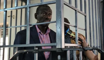 Besigye in Court for His Pre-trail Session