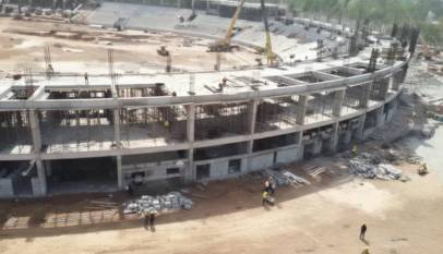 Akii-Bua Stadium Construction Hits 50% as Contractor Races Ahead of Schedule
