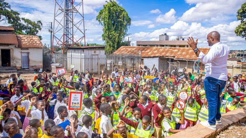 Safe Kids, Safe Future: ITMS Concludes Road Safety Campaign with Kibuye Primary School