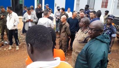 24 Foreign Nationals Arrested in Busia Illegal Gold Mining Crackdown