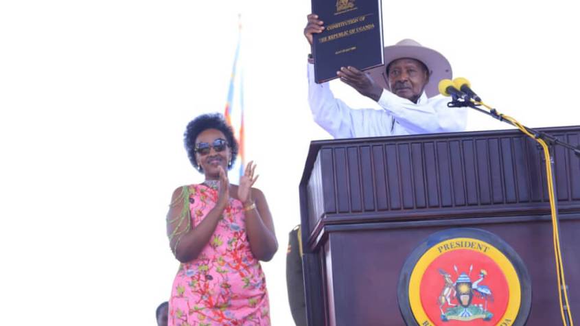 President Yoweri Museveni 7th term swearing in ceremony 2026