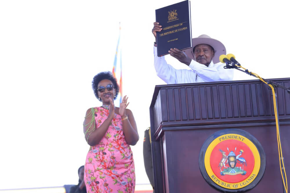 President Yoweri Museveni 7th term swearing in ceremony 2026