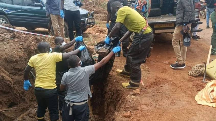 Decomposed body found in Mukono Drainage
