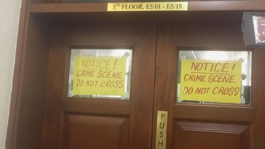 Silence in Parliament as Police Search Speaker’s Office