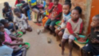 18 children rescued in a suspected human trafficking case