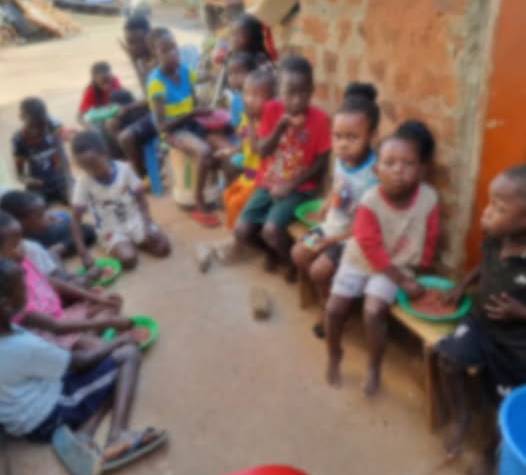 18 children rescued in a suspected human trafficking case