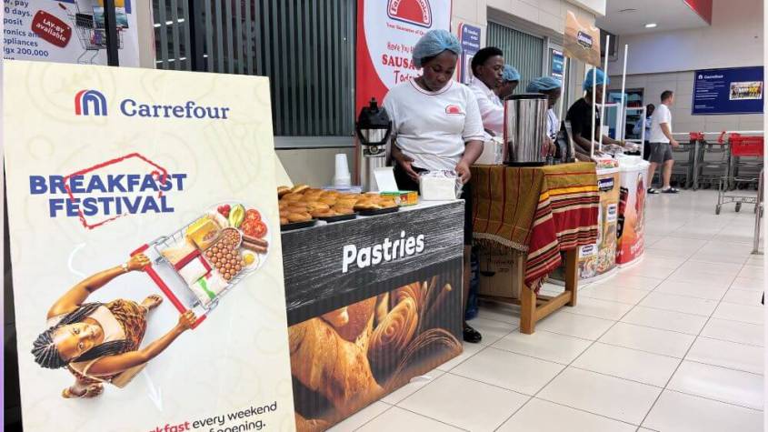Carrefour Uganda Surprises Shoppers With Free Breakfast Across Seven Major Branches