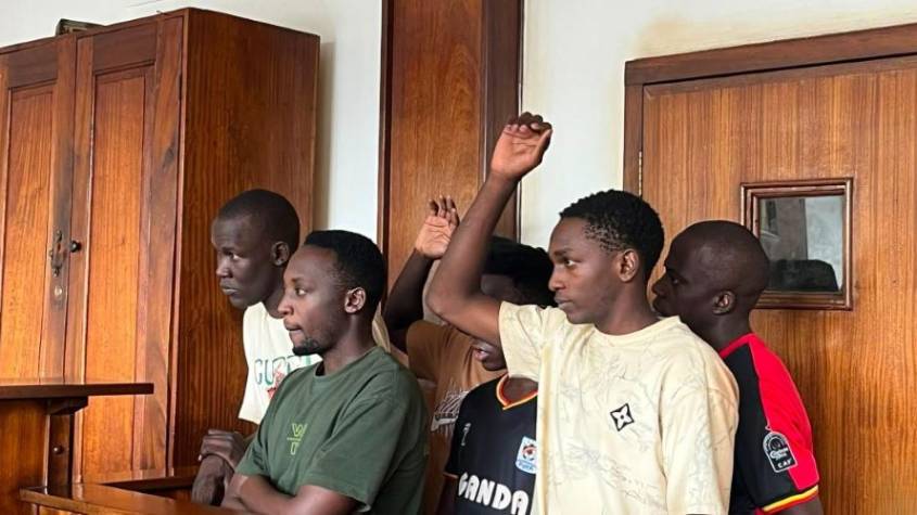 Court Remands Seven Youth Over UGX 620M Robbery