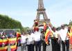 Uganda Takes Tourism Bus Campaign to Paris