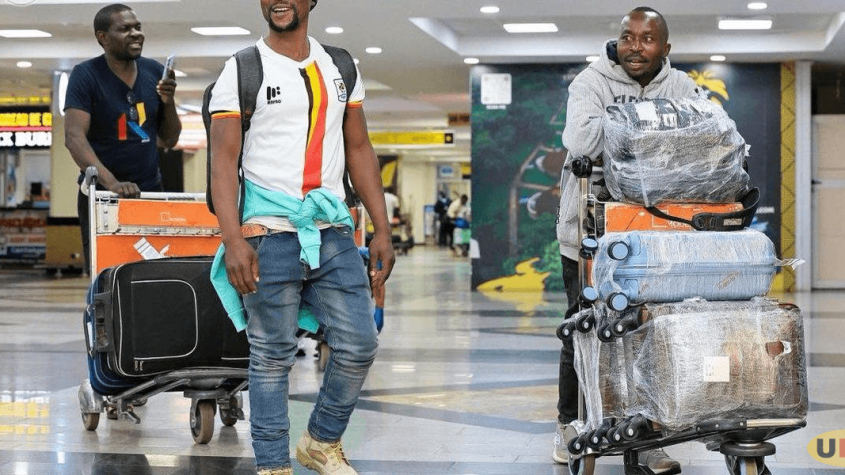 First Batch of 273 Ugandans Evacuated from South Africa Arrives Home