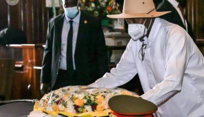 Museveni Honours Gen. Moses Ali