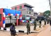 Heavy Police Deployment Outside NUP Offices Ahead of Six-Year Anniversary Celebrations