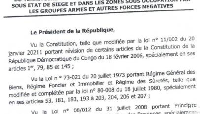 DRC Bans All Land Transactions in M23-Controlled Areas