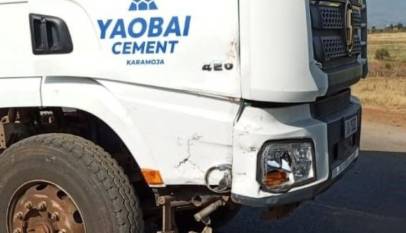 Police Hunt Yaobai Cement Driver After Fatal Crash Kills Officer in Moroto