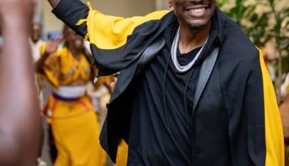 Tyrese Gibson Arrives in Uganda to Launch Coffee Tourism Campaign