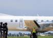 Body of King Oyo Touches Ground at Entebbe Airport