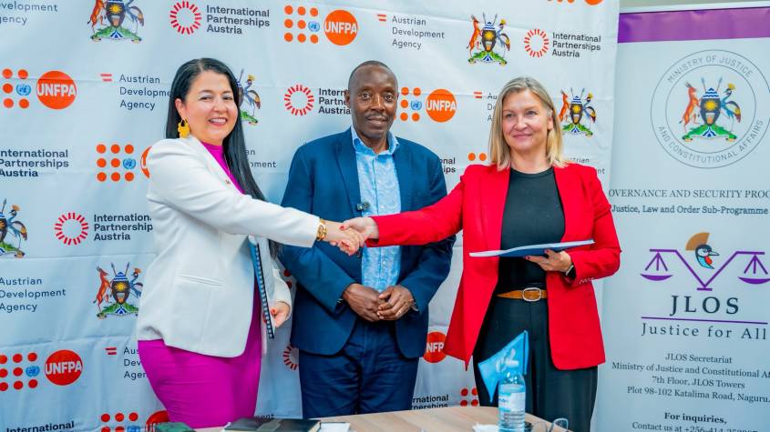 Uganda, Austria and UNFPA Renew Partnership to Strengthen Justice and GBV Protection in Northern Uganda