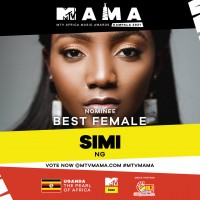 Sanyu fm Best Female artist at the mtv mama awards 2021 _Simi