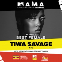 Sanyu fm Best Female artist at the mtv mama awards 2021 _Tiwa Savage