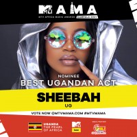 Sanyu fm Best Ugandan Act at the mtv mama awards 2021 - Sheebah