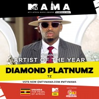 Sanyu fm artist of the year at the mtv mama awards 2021 - Diamond Platnumz