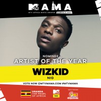 Sanyu fm artist of the year at the mtv mama awards 2021 - Wizkid
